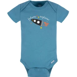8-Pack Baby Boys Space Explorer Onesies® Bodysuits