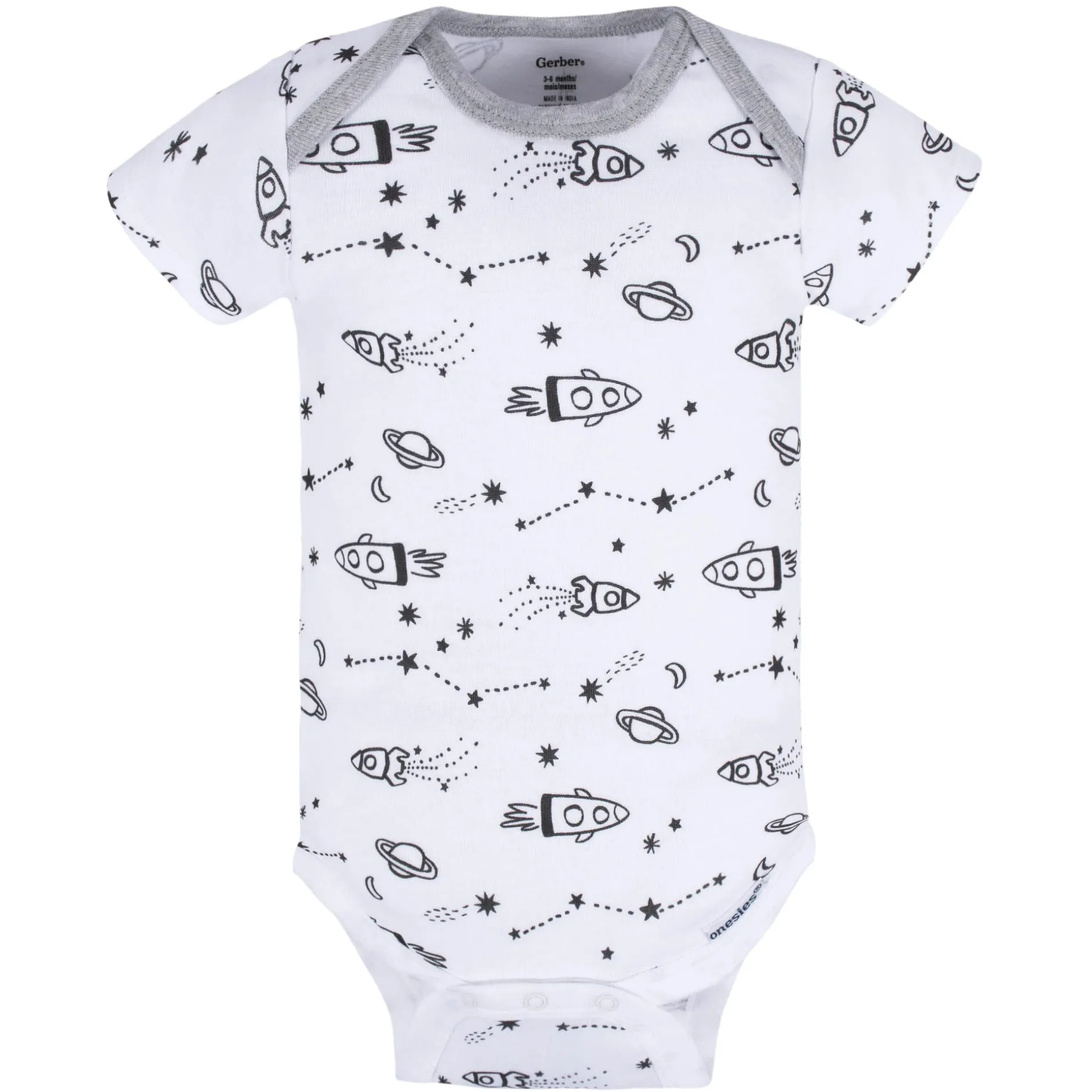 8-Pack Baby Boys Space Explorer Onesies® Bodysuits