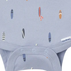 4-Pack Baby Boys Surfer Dude Sleeveless Bodysuits
