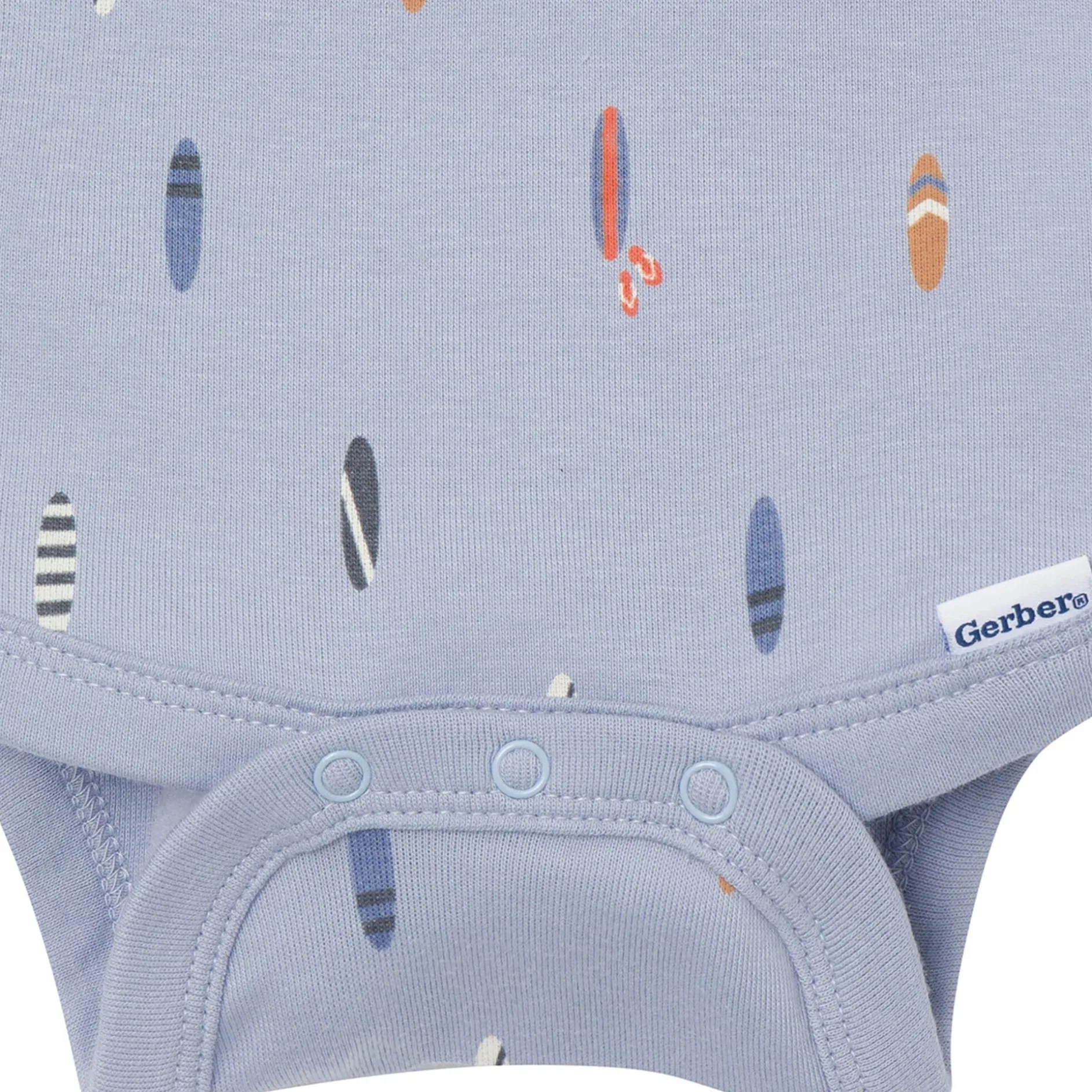 4-Pack Baby Boys Surfer Dude Sleeveless Bodysuits
