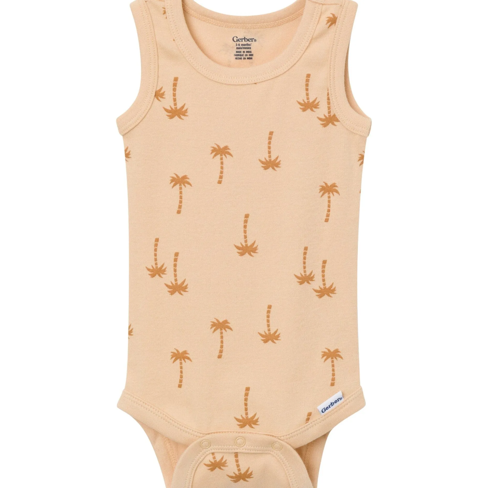 4-Pack Baby Boys Surfer Dude Sleeveless Bodysuits