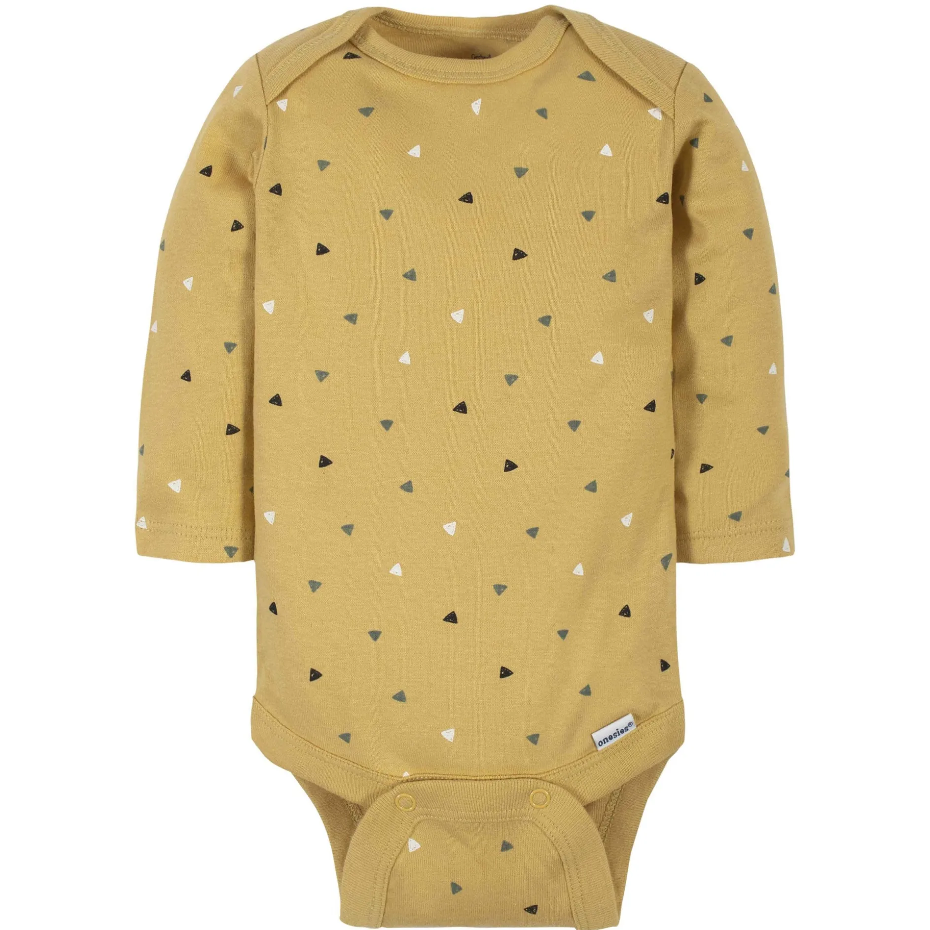 6-Pack Baby Boys Tiger Long Sleeve Onesies® Bodysuits
