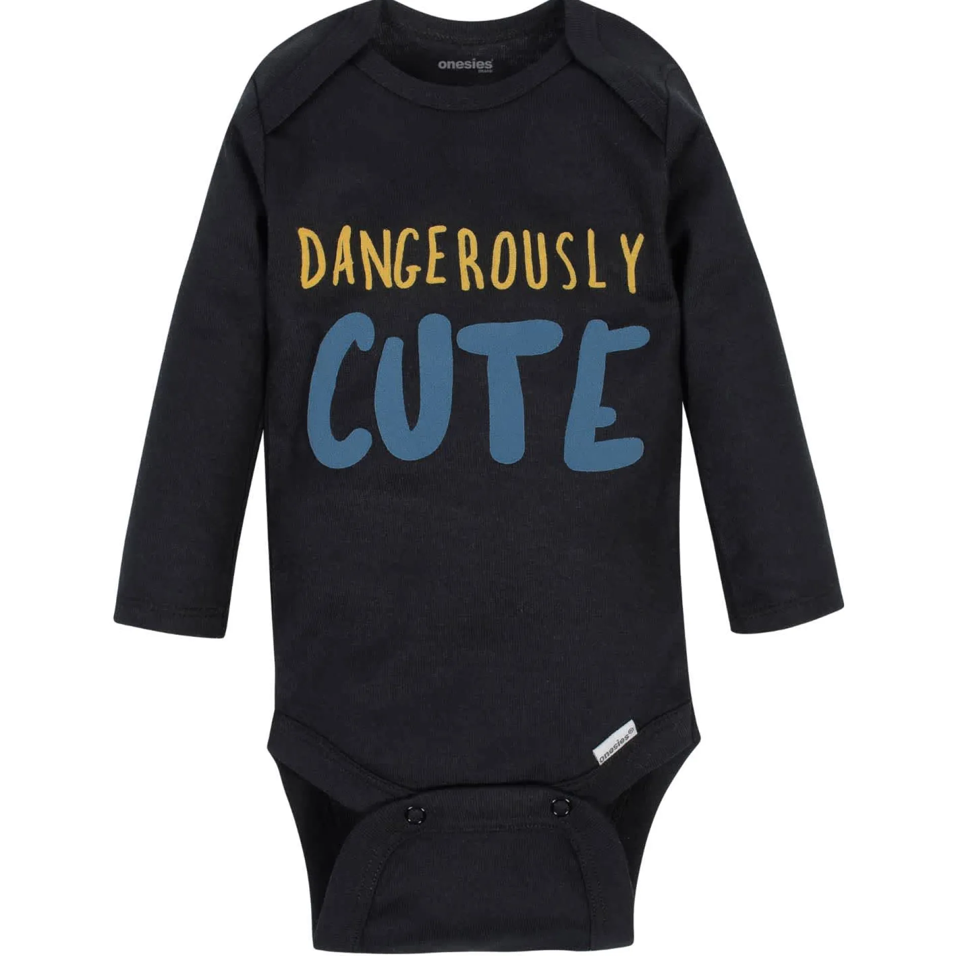 6-Pack Baby Boys Tiger Long Sleeve Onesies® Brand Bodysuits