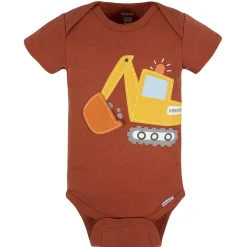 8-Pack Baby Boys Transportation Zone Onesies® Bodysuits