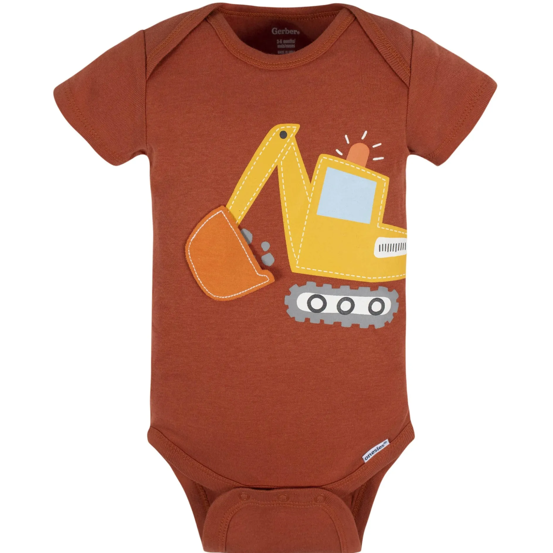8-Pack Baby Boys Transportation Zone Onesies® Bodysuits