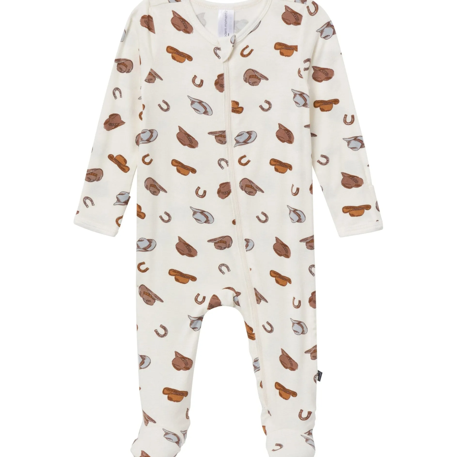 2-Pack Baby Boys Western Sleep 'N Plays with Mitten Cuffs