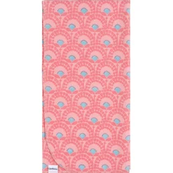 4-Pack Baby Girls Animal Geo Flannel Blankets