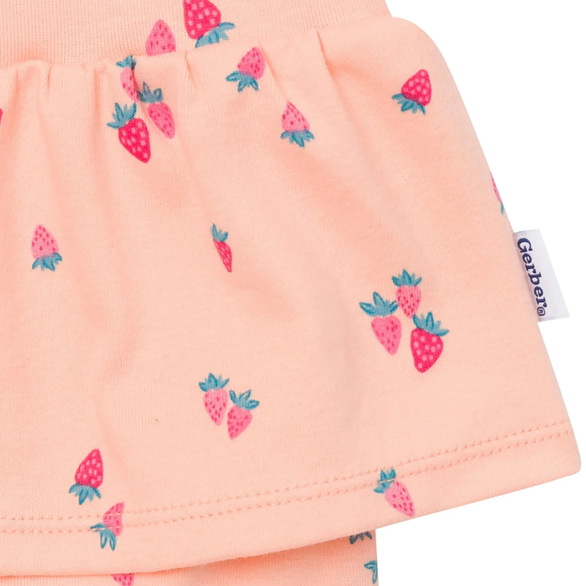 4-Pack Baby Girls Berries Sleeveless Bodysuits