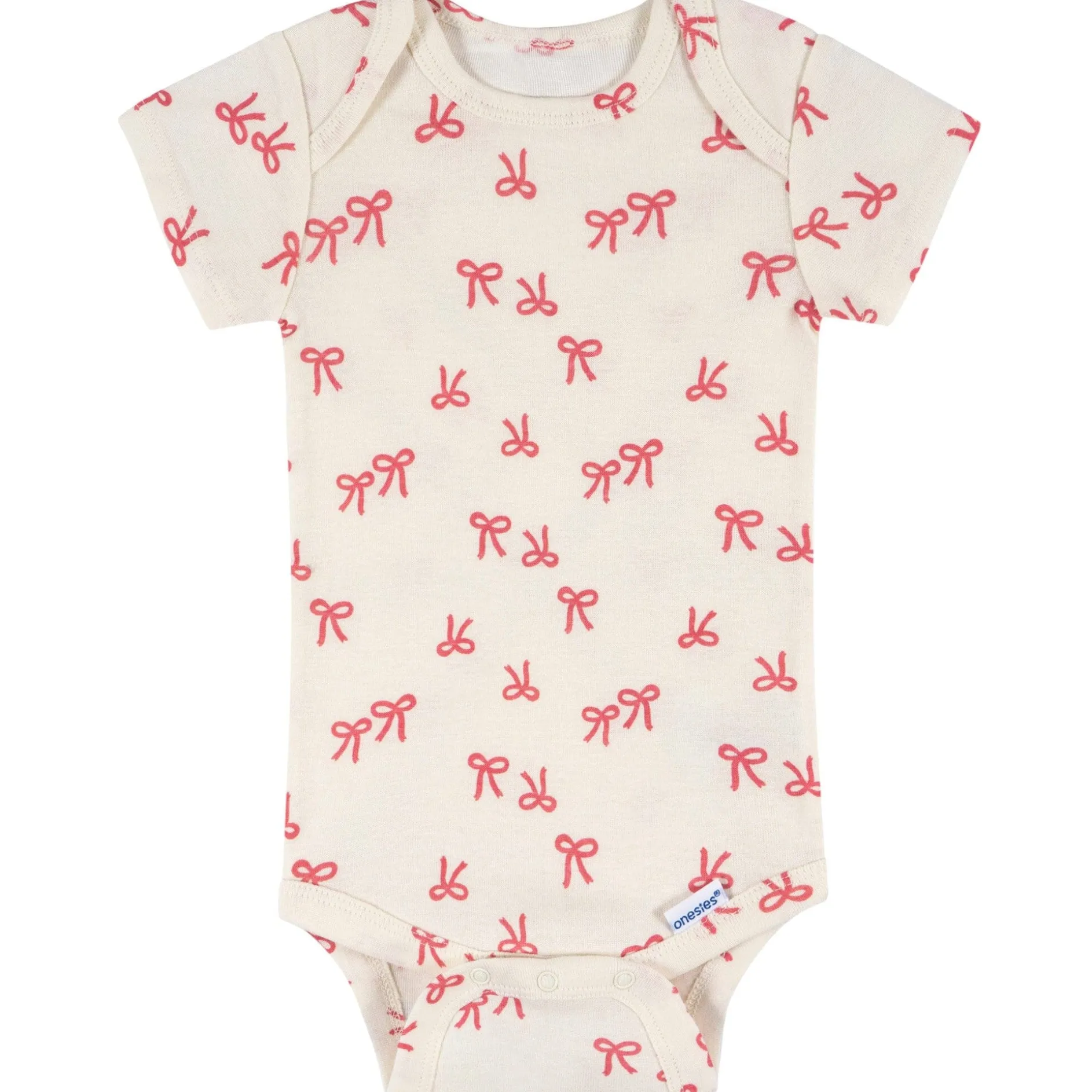 8-Pack Baby Girls Berry Happy Short Sleeve Onesies® Bodysuits