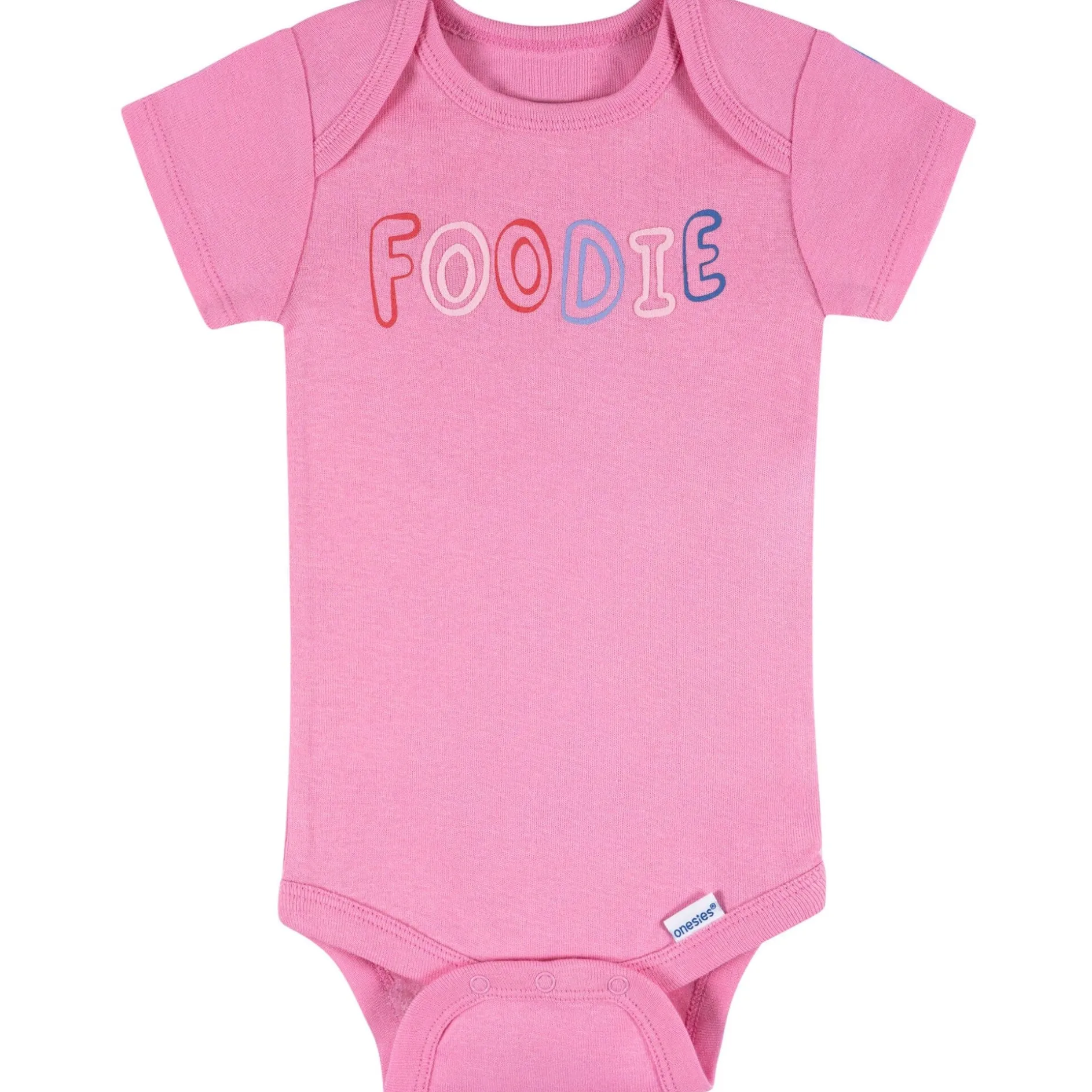8-Pack Baby Girls Berry Happy Short Sleeve Onesies® Bodysuits