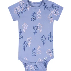8-Pack Baby Girls Berry Happy Short Sleeve Onesies® Bodysuits