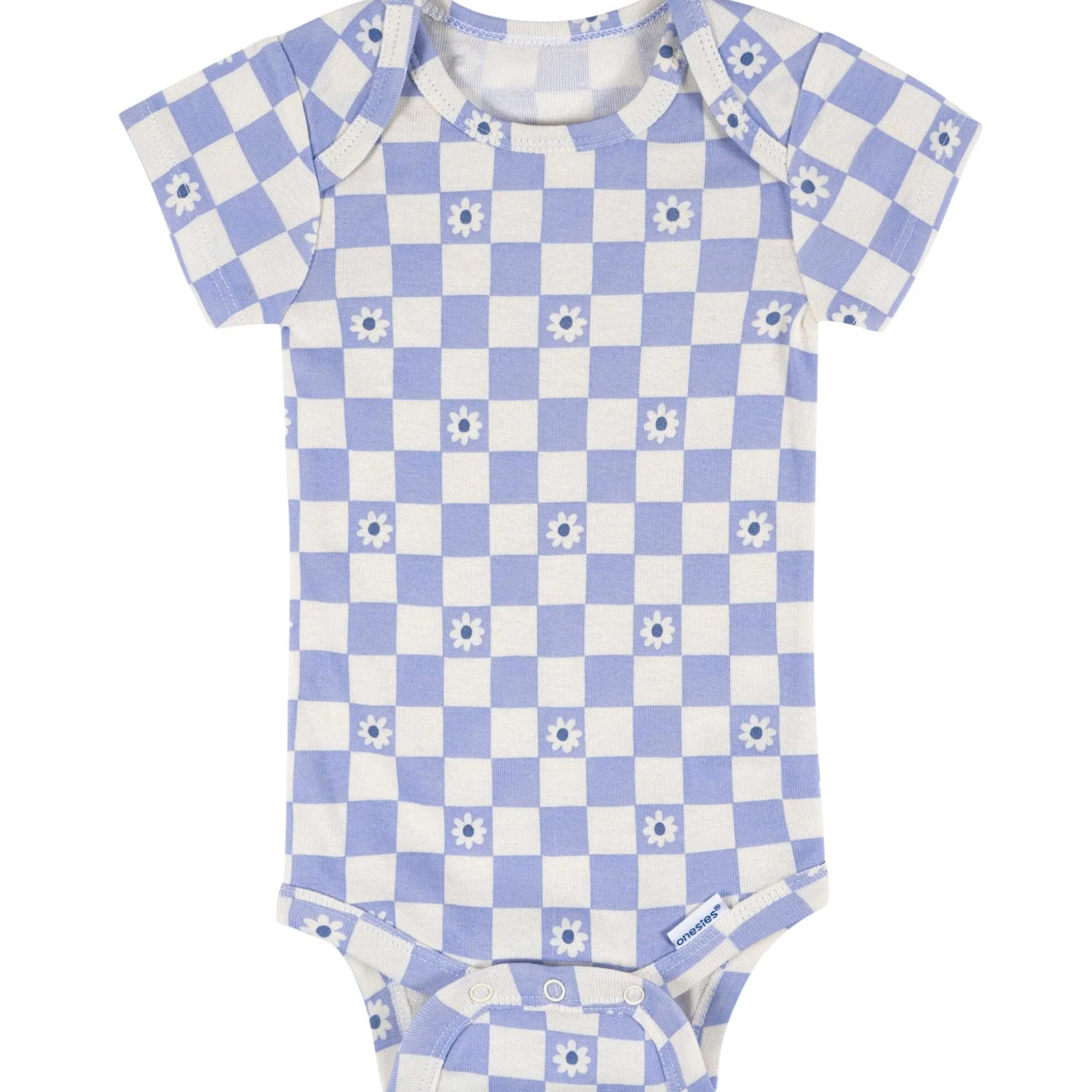 8-Pack Baby Girls Berry Happy Short Sleeve Onesies® Bodysuits