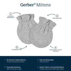 12-Pack Baby Girls Bunny Cap and Mitten Set