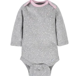 6-Pack Baby Girls Bunny Long Sleeve Onesies® Bodysuits