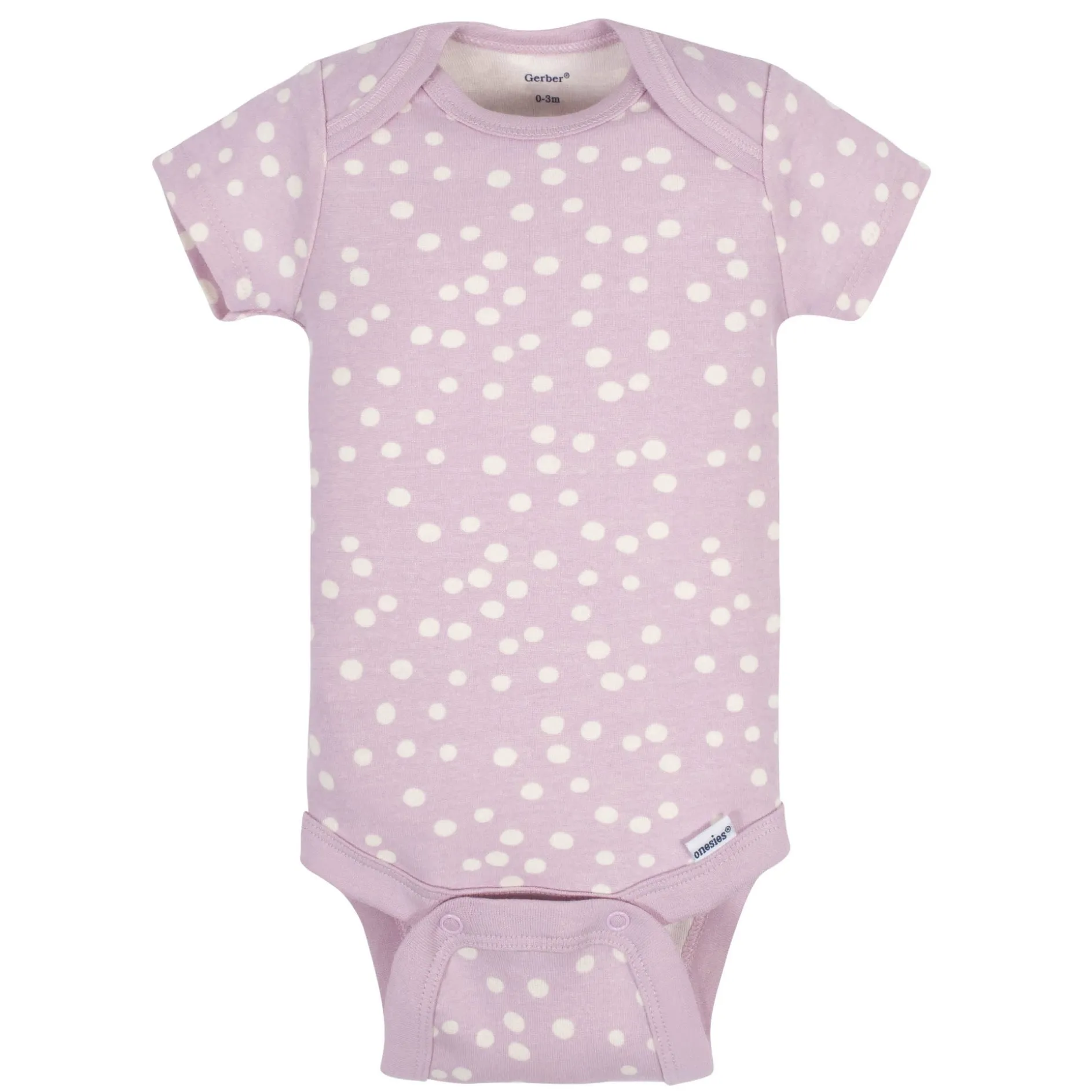 5-Pack Baby Girls Comfy Stretch Ducklings Short Sleeve Onesies® Bodysuits