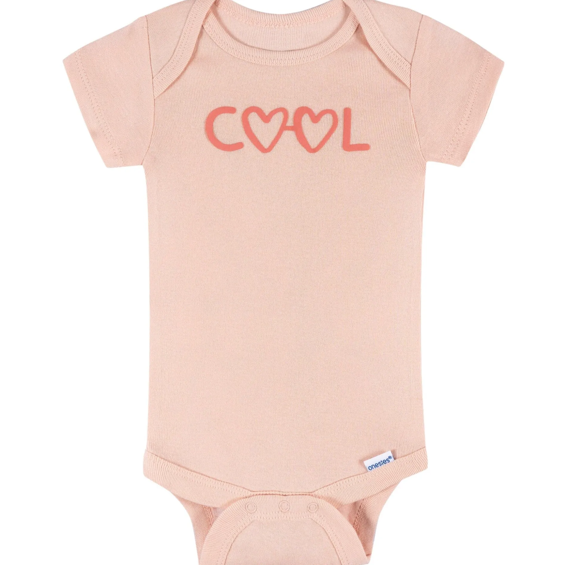 8-Pack Baby Girls Cool Snacks Short Sleeve Onesies® Bodysuits