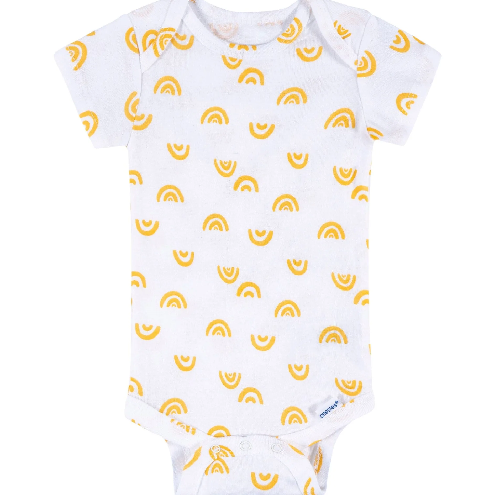 8-Pack Baby Girls Cool Snacks Short Sleeve Onesies® Bodysuits