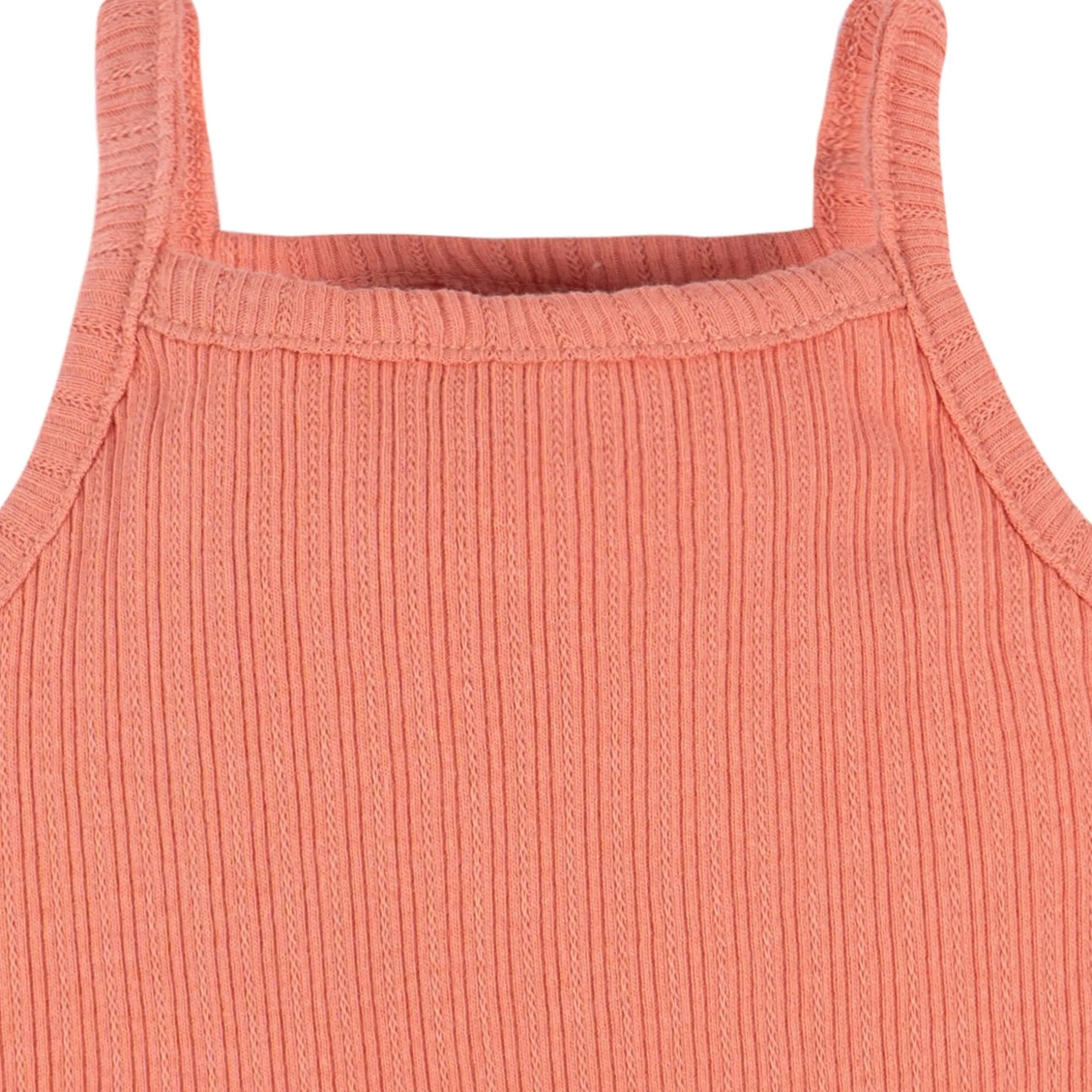 3-Pack Baby Girls Coral, Gray, & Navy Sleeveless Skirted Onesies® Bodysuits