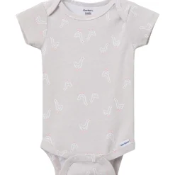 3-Pack Baby Girls Farm Family Short Sleeve Onesies® Bodysuits