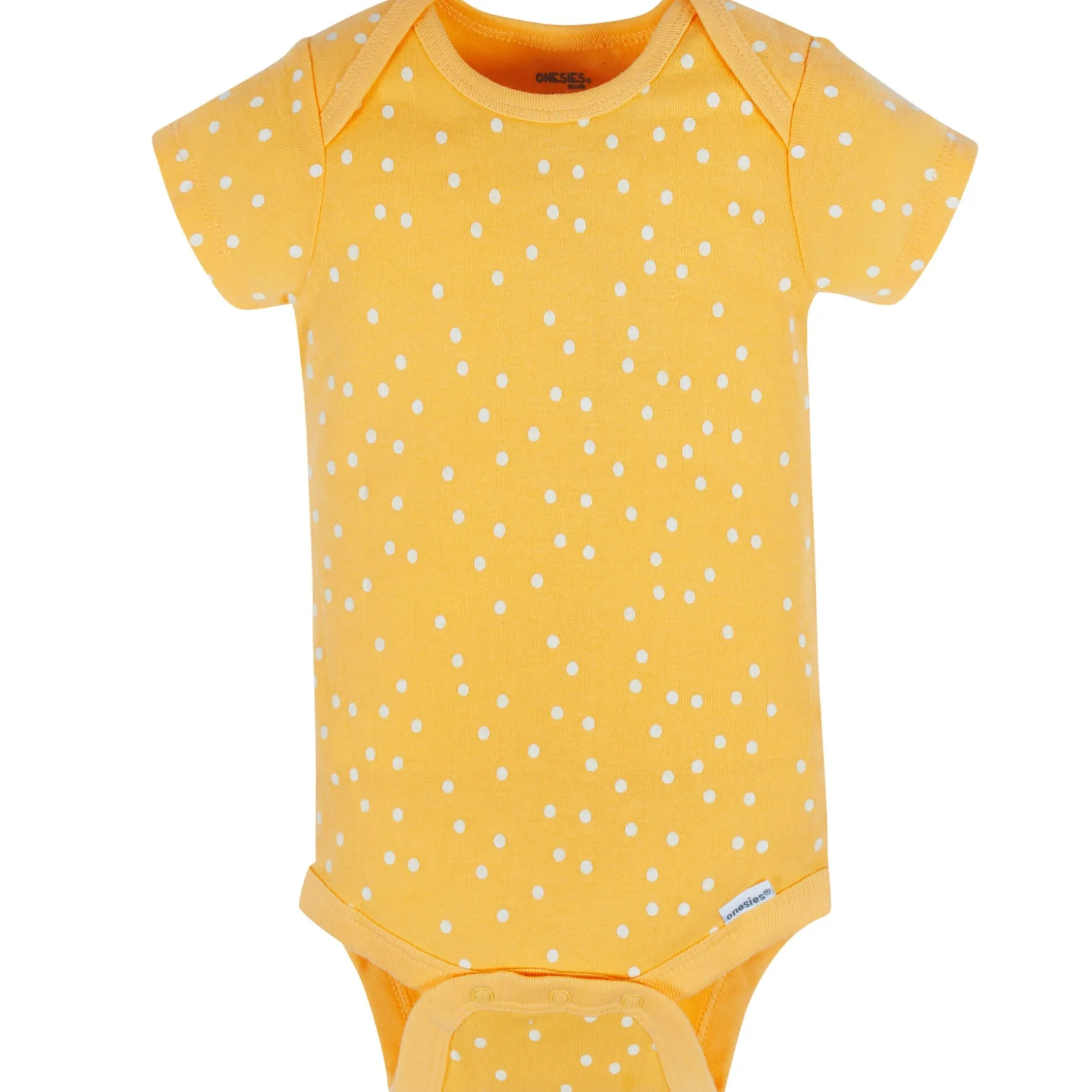 8-Pack Baby Girls Floral Fox Short Sleeve Onesies® Bodysuits