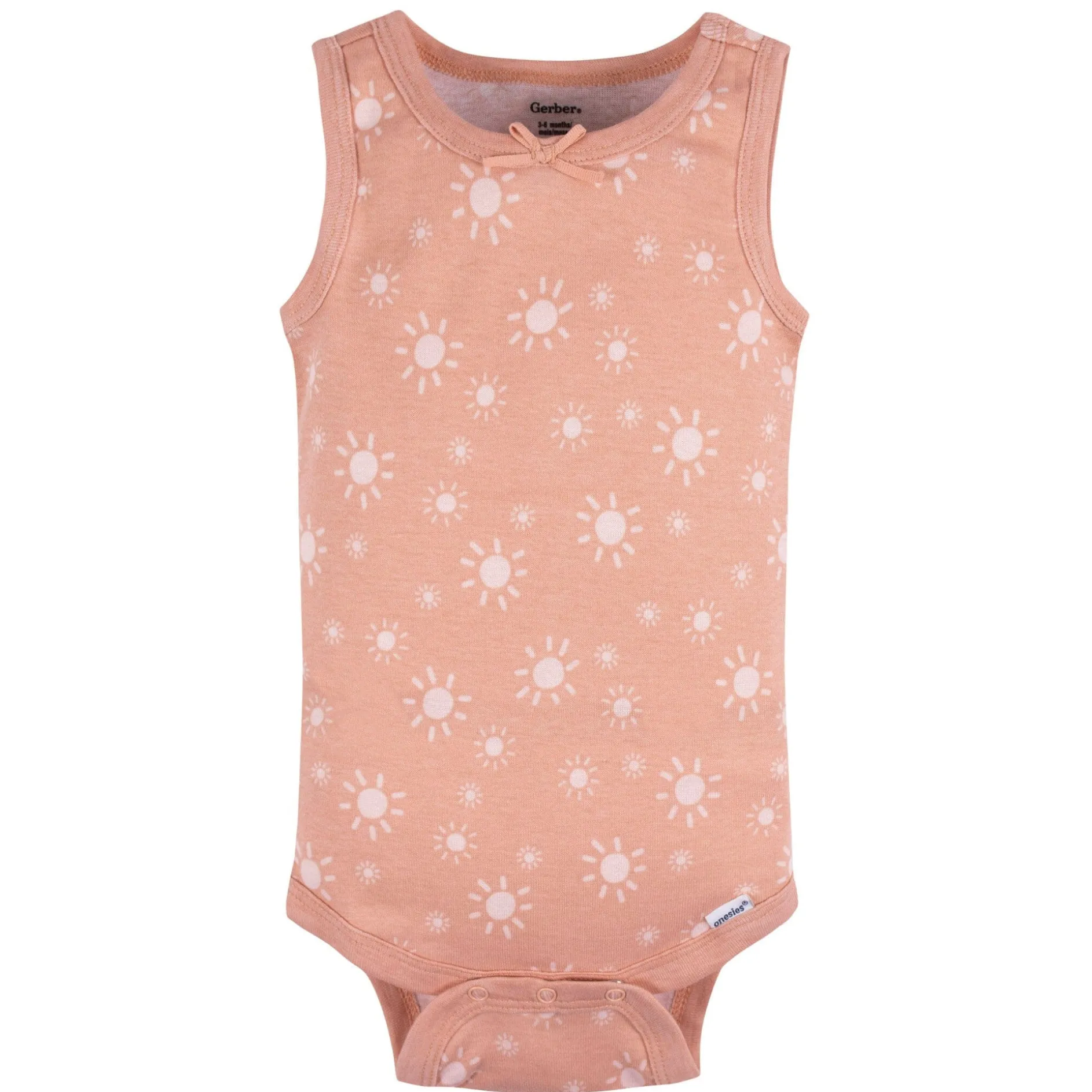 5-Pack Baby Girls Flowers Sleeveless Onesies® Bodysuits