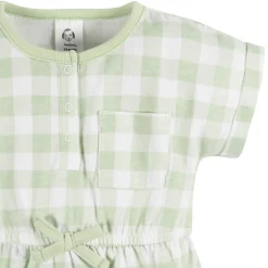 2-Pack Baby Girls Fruit Rompers