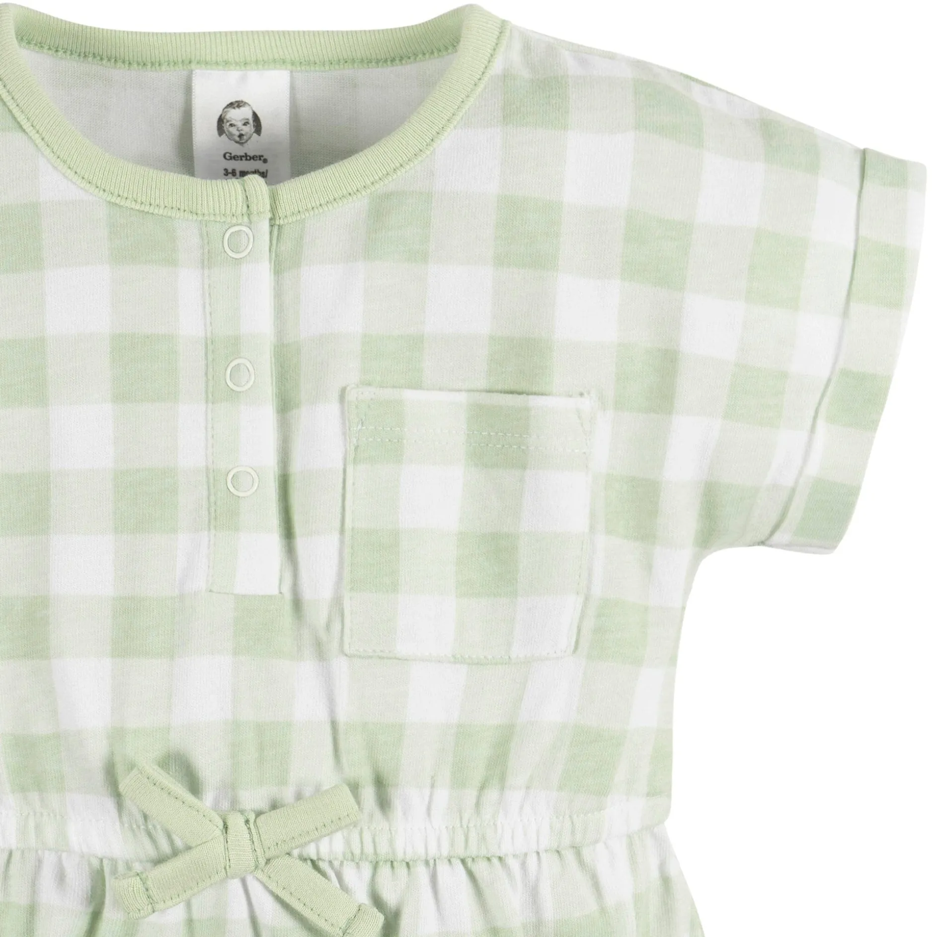 2-Pack Baby Girls Fruit Rompers