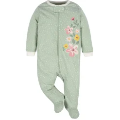 4-Pack Baby Girls Golden Floral Sleep 'N Plays