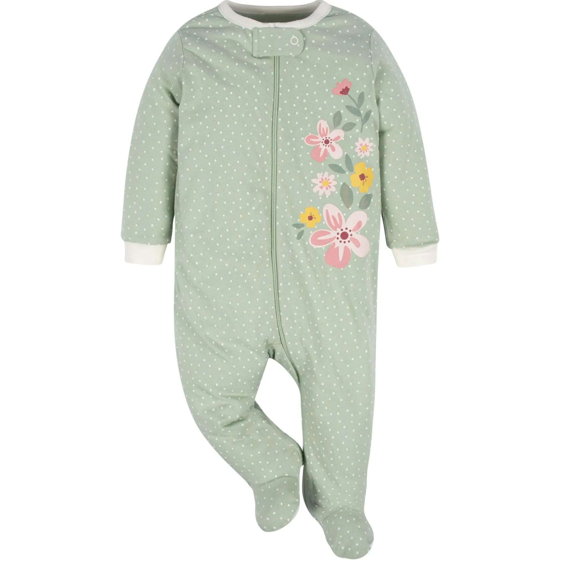 4-Pack Baby Girls Golden Floral Sleep 'N Plays
