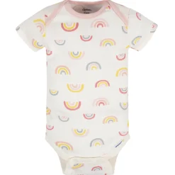 5-Pack Baby Girls Golden Floral Onesies® Bodysuits