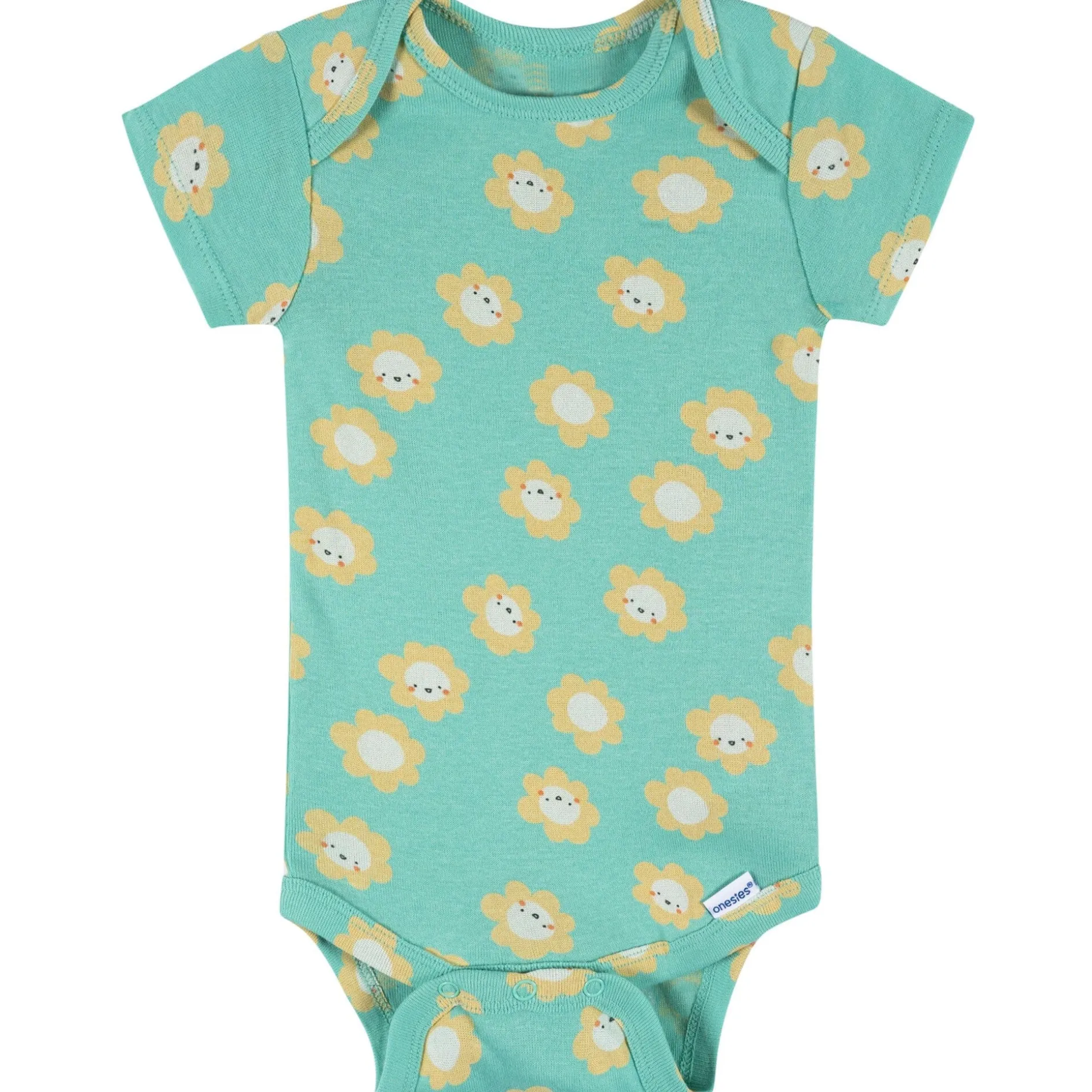8-Pack Baby Girls Good Days Short Sleeve Onesies® Bodysuits