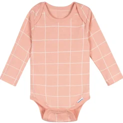 5-Pack Baby Girls Horses Long Sleeve Bodysuits