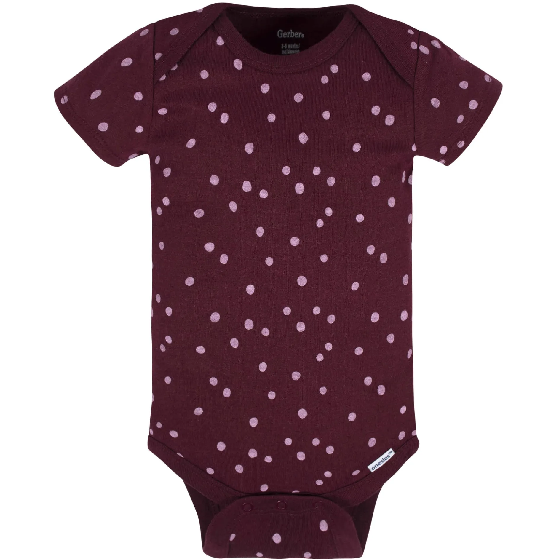 5-Pack Baby Girls Lavender Garden Onesies® Bodysuits
