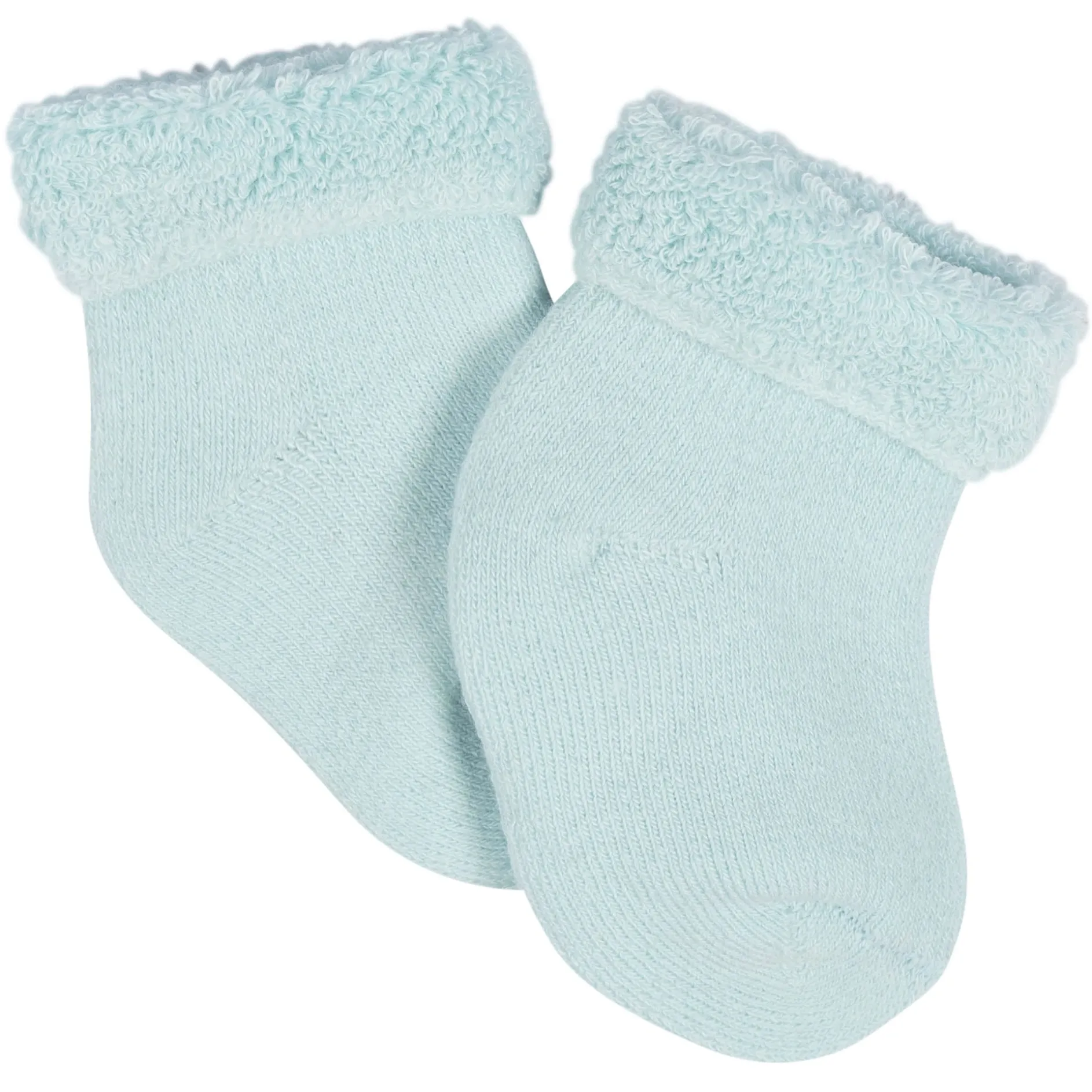 12-Pack Baby Girls Lavender Garden Terry Wiggle Proof® Socks