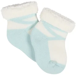 12-Pack Baby Girls Lavender Garden Terry Wiggle Proof® Socks