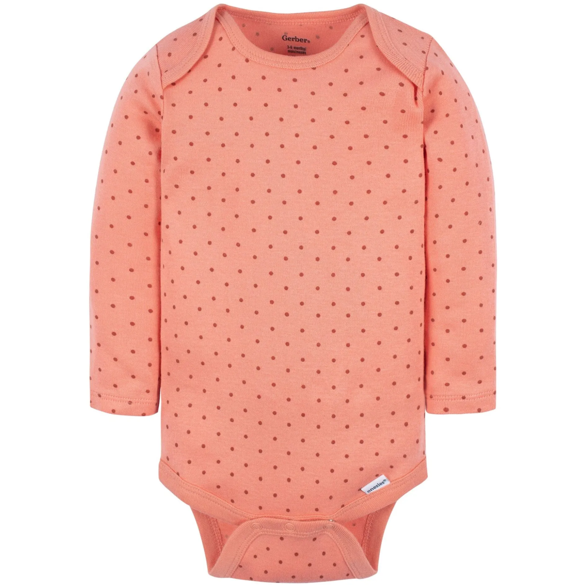 6-Pack Baby Girls Leaves Onesies® Bodysuits
