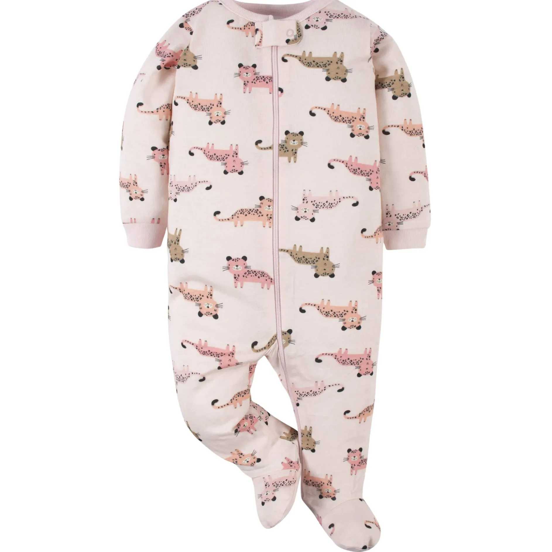 4-Pack Baby Girls Leopard Sleep 'N Plays