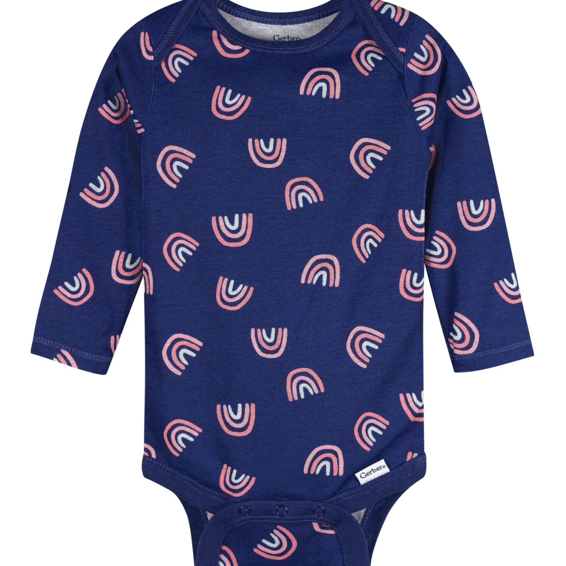 3-Pack Baby Girls Loved Long Sleeve Onesies® Bodysuits