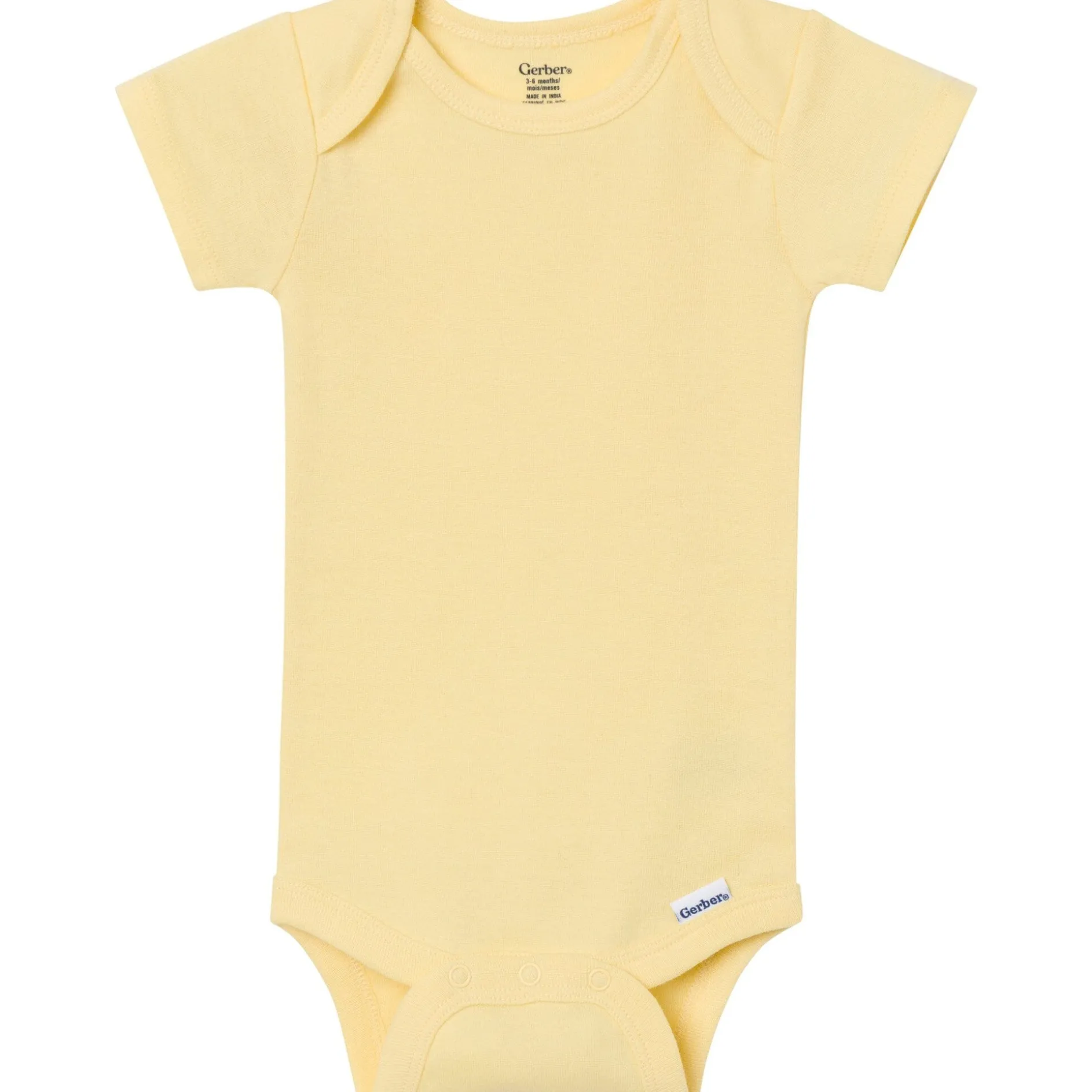 5-Pack Baby Girls Pastels Short Sleeve Bodysuits