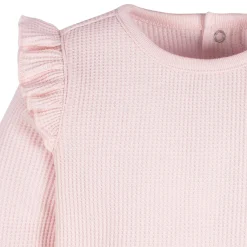 2-Pack Baby Girls Pink & Gray Long Sleeve Onesies® Bodysuits
