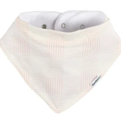 10-Pack Baby Girls Pink Plaid Jersey Bandana Bibs