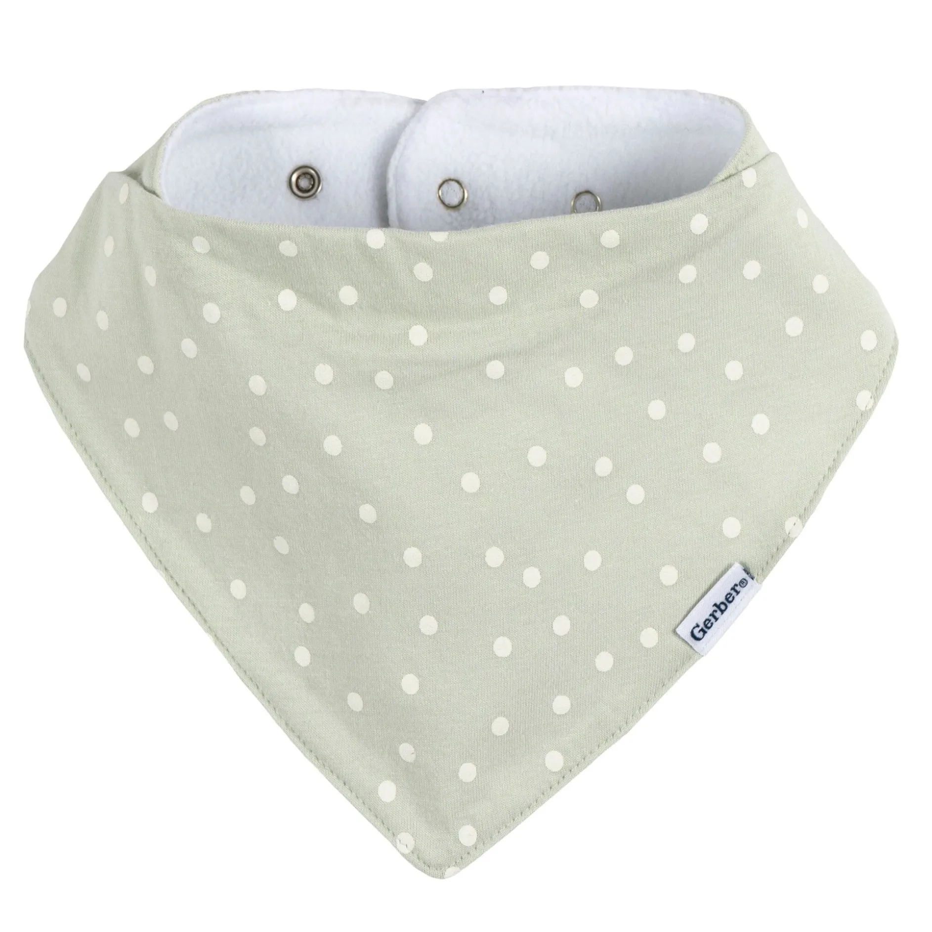 10-Pack Baby Girls Pink Plaid Jersey Bandana Bibs