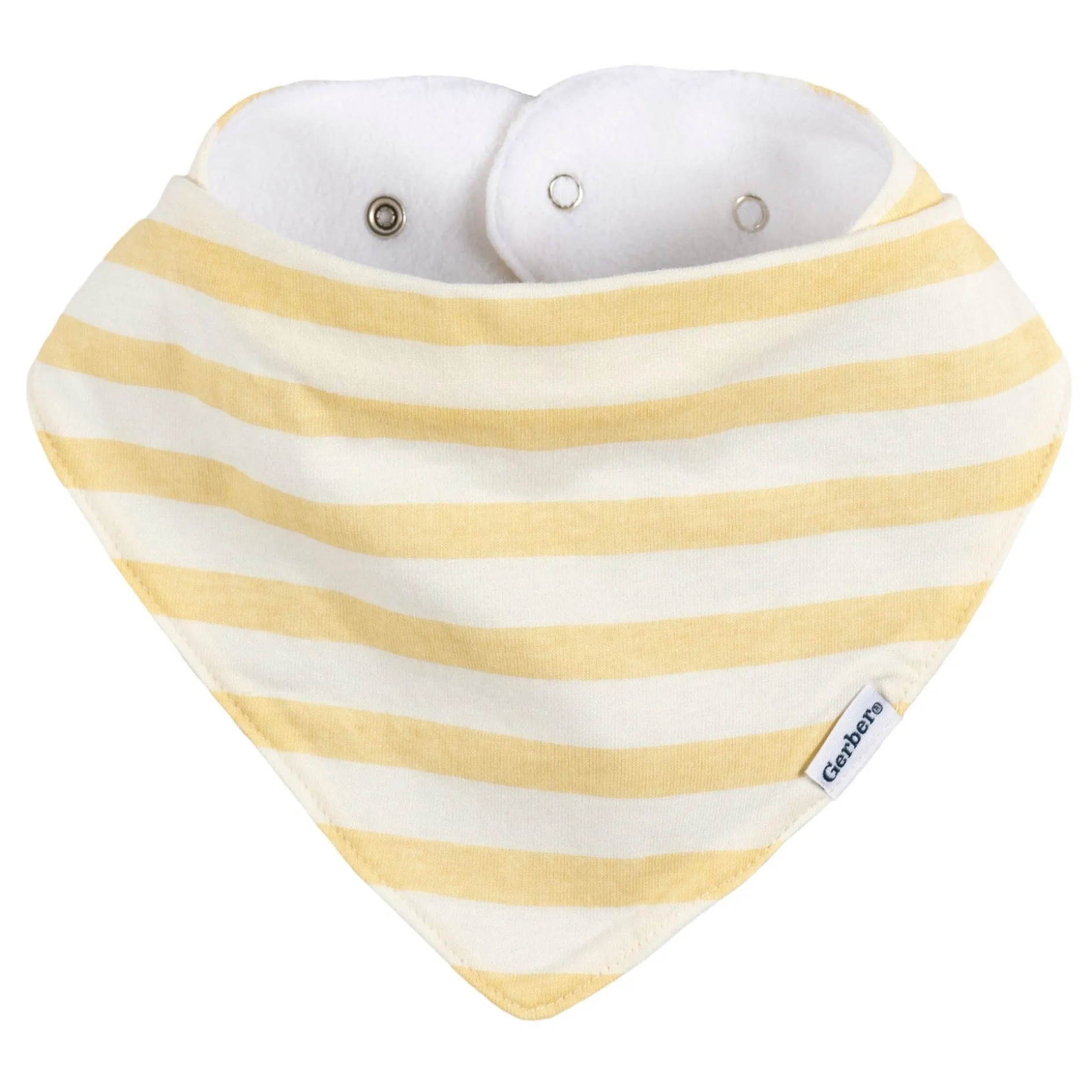 10-Pack Baby Girls Pink Plaid Jersey Bandana Bibs