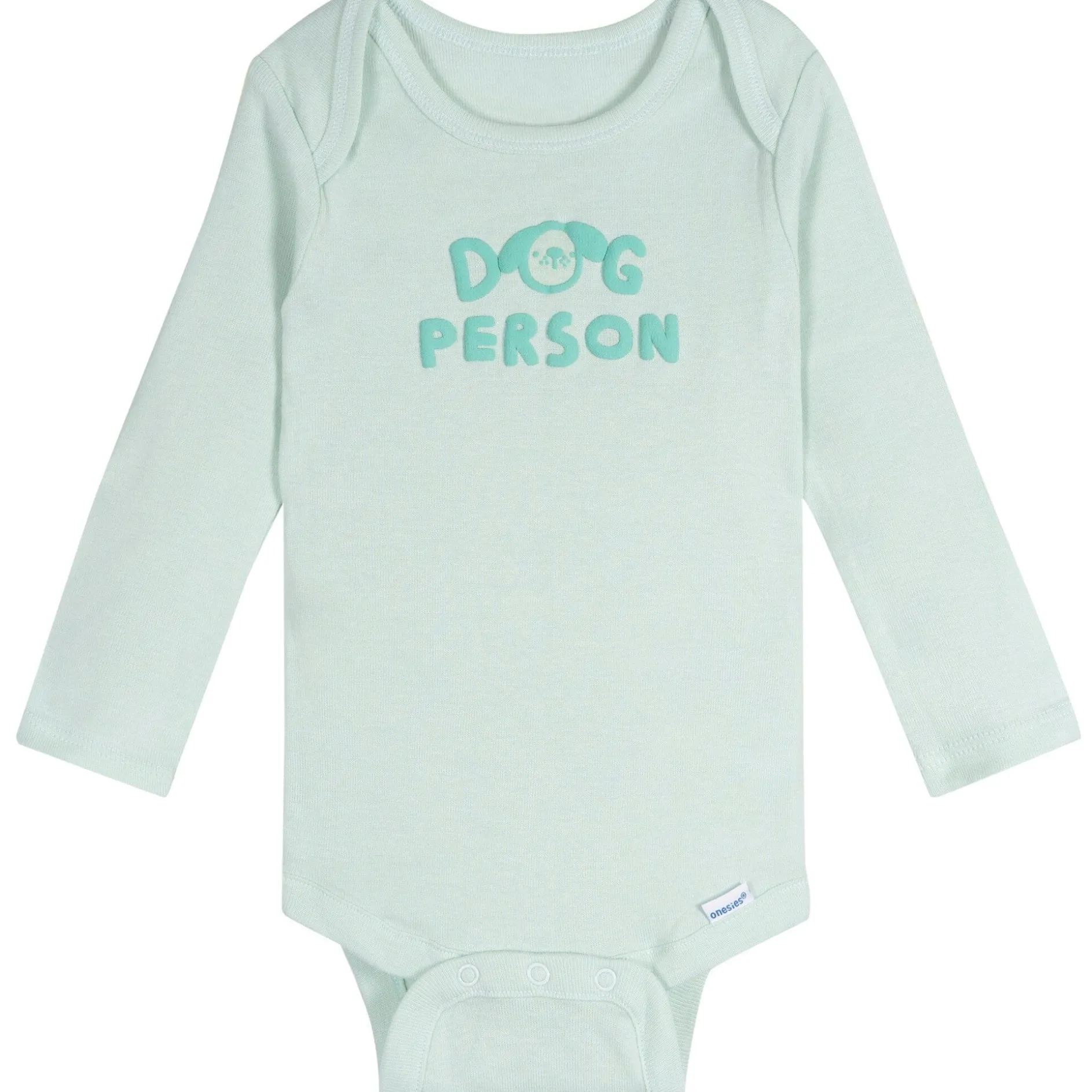 6-Pack Baby Girls Puppies Long Sleeve Onesies® Bodysuits
