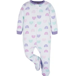 4-Pack Baby Girls Rainbow Floral Sleep 'N Plays