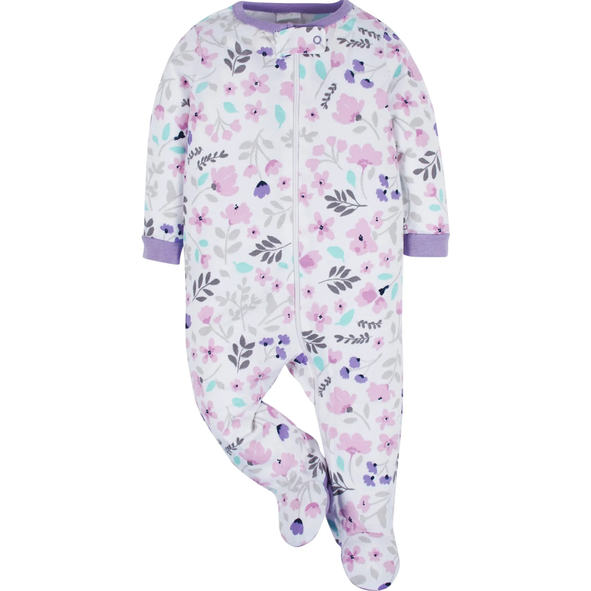 4-Pack Baby Girls Rainbow Floral Sleep 'N Plays