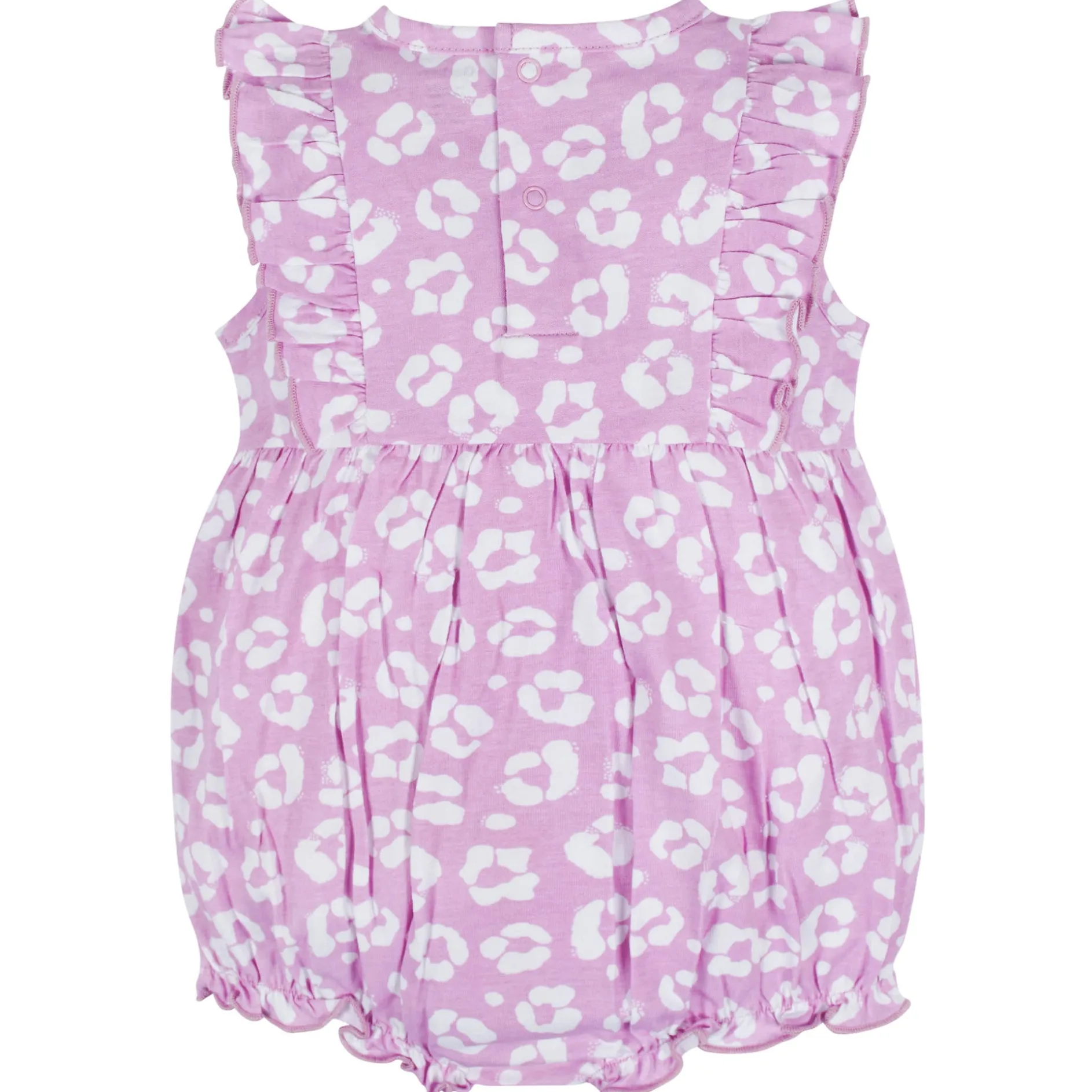 3-Pack Baby Girls Rainbow Floral Rompers