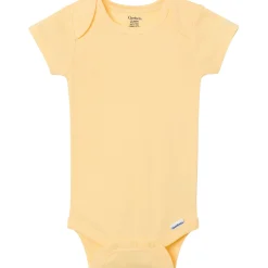 8-Pack Baby Girls Rainbow Short Sleeve Bodysuits
