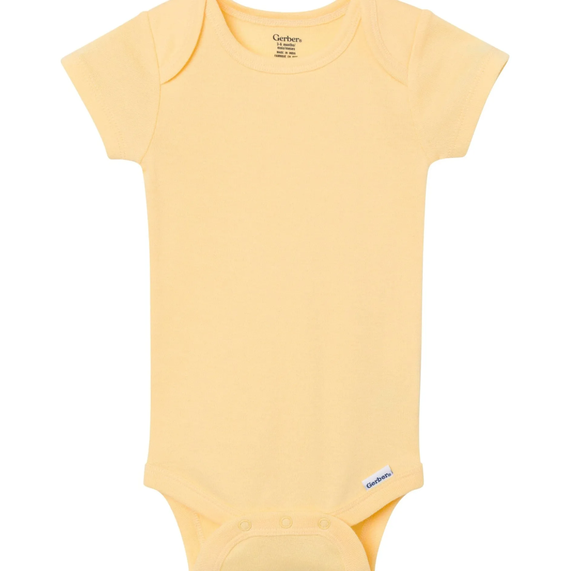8-Pack Baby Girls Rainbow Short Sleeve Bodysuits