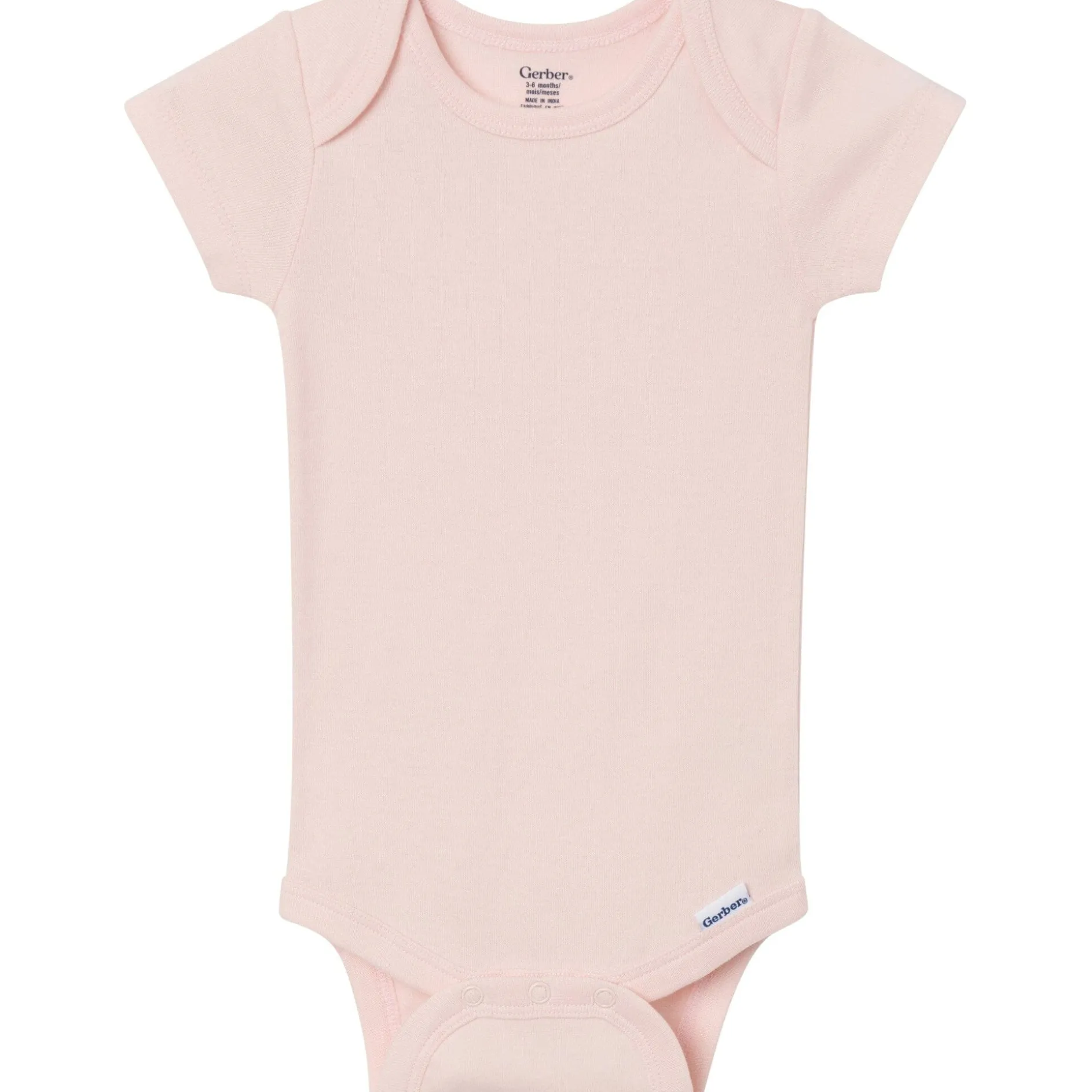 8-Pack Baby Girls Rainbow Short Sleeve Bodysuits